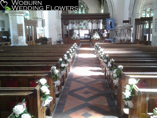 Rose Pew ends at Waddesdon Church.