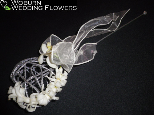 Bridesmaid's wand with Hyacinth pips.